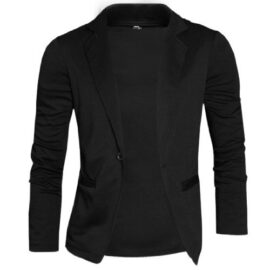 Allegra K Hommes Nocth Lapel Bouton Manches Longues Fermeture Décontracté Blazers Allegra K Hommes Nocth Lapel Bouton Manches Longues Fermeture Décontracté Blazers