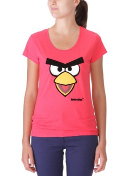 Angry Birds – T-Shirt – Cintré – Fantaisie – Femme Angry Birds – T-Shirt – Cintré – Fantaisie – Femme 4