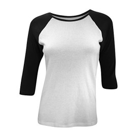 Bella-T-shirt–manches-34-100-coton-Femme-0-1