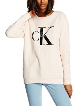 Calvin Klein Jeans J2IJ202091 – Sweat-shirt – Uni – Manches longues – Femme Calvin Klein Jeans J2IJ202091 – Sweat-shirt – Uni – Manches longues – Femme