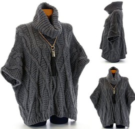 Charleselie94-Poncho-Pull-Cap-Laine-Alpaga-Grosse-maille-Hiver-AMANDINE-Femme-Charleselie94-0-0