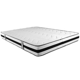 Deluxe-Memory-Matelas-140x200-Mmoire-de-forme-Hauteur-21-CM-Soutien-Ferme-0