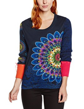 Desigual Carola – T-shirt – Imprimé – Col rond – Manches longues – Femme Desigual Carola – T-shirt – Imprimé – Col rond – Manches longues – Femme 2