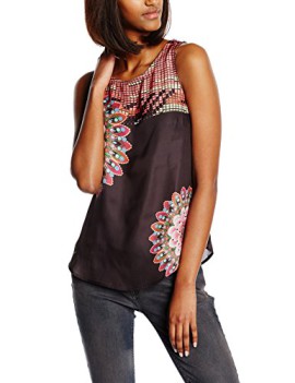 Desigual-Katia-Blouse-Taille-loose-Sans-manche-Femme-0