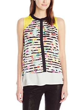 Desigual-Katy-Blouse-Taille-normale-Sans-manche-Femme-0-1