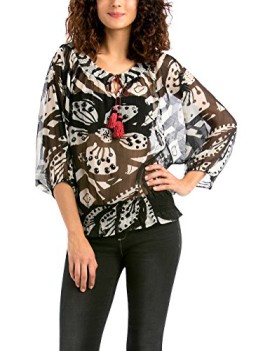 Desigual-Montse-Blouse-Imprim-Manches-longues-Femme-0