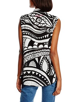 Desigual-Selena-Chemisier-Taille-normale-Sans-manche-Femme-0-0