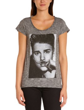 Eleven-paris-bieber-t-shirt-imprim-femme-0