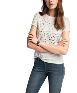 Esprit-016EE1K014-T-shirt-Imprim-Manches-courtes-Femme-0