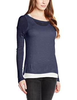 Esprit-026EE1K017-T-shirt-Uni-Manches-longues-Femme-0