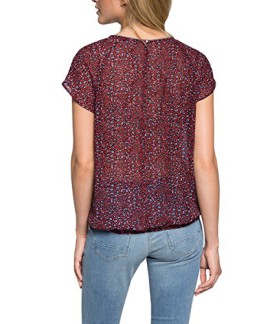 Esprit 075EO1F006 – Blouse – Imprimé animal – Manches courtes – Femme Esprit 075EO1F006 – Blouse – Imprimé animal – Manches courtes – Femme 3