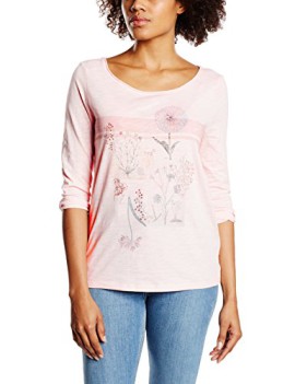 Esprit-mit-Blumendruck-T-Shirt-Manches-Longues-Femme-0-2