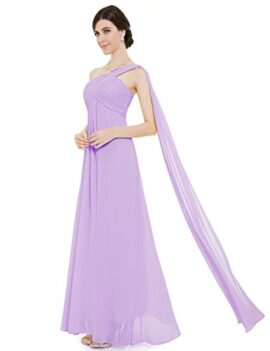 Ever Pretty Robe de soirée longue et asymétrique avec ruches 09816 Ever Pretty Robe de soirée longue et asymétrique avec ruches 09816 6