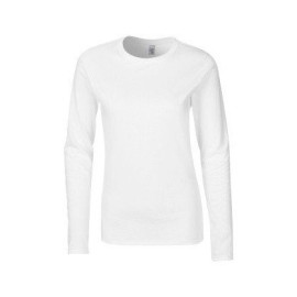 Gildan-T-shirt–manches-longues-Femme-0