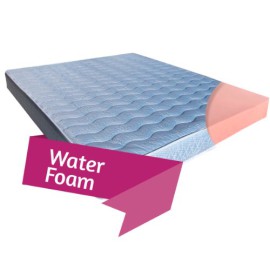 InMaterassi Water Foam Matelas 2 places en polyuréthane de 160 x 200 cm et de 20 cm d’épaisseur, orthopédique et ergonomique InMaterassi Water Foam Matelas 2 places en polyuréthane de 160 x 200 cm et de 20 cm d’épaisseur, orthopédique et ergonomique