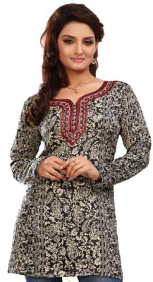 Inde-Femmes-Tunique-Kurti-Imprim-Chemisier-Indien-Vtements-0