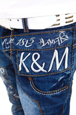 Kosmo-Lupo-Cargo-Jeans-Bleu-KM322-0-3