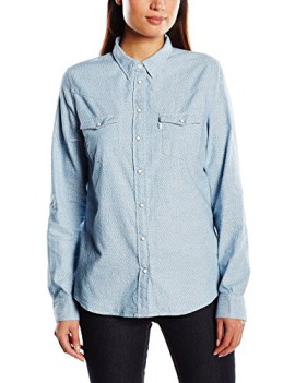 Levis-Modern-Western-Chemise-Casual-Coupe-droite-Manches-longues-Femme-0