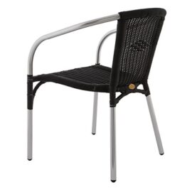 Lot-de-2-Fauteuils-Venetie-couleur-Noir-fauteuil-de-jardin-terrasse-en-AluminiumPolyrotin-0-1