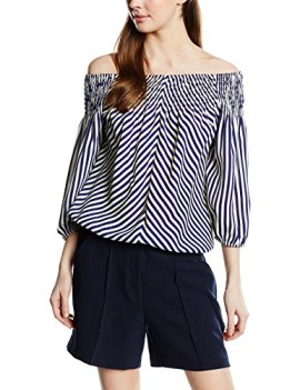 Morgan Ostro – Blouse – À rayures – Col bateau – Manches longues – Femme Morgan Ostro – Blouse – À rayures – Col bateau – Manches longues – Femme 2