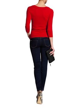 Morgan-Pull-Uni-Col-rond-Manches-34-Femme-0-0