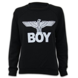 NA-Sweat-Femme-Haut-Motif-Aigle-Arme-Imprim-BOY-Dcontract-Doubl-Polaire-Neuf-0