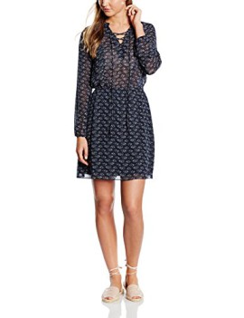 Naf Naf Larte – Robe – Ajourée – À fleurs – Manches longues – Femme Naf Naf Larte – Robe – Ajourée – À fleurs – Manches longues – Femme