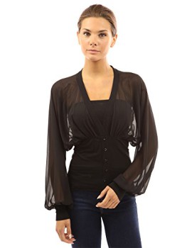 PattyBoutik-femmes-blouse-chiffon–manches-longues-et-taille-ajuste-0