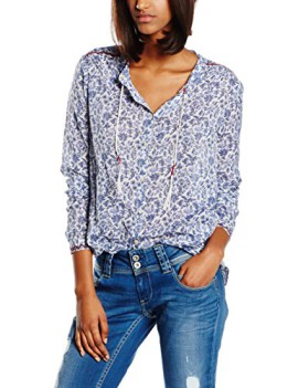 Pepe-Jeans-Sofie-Blouse--fleurs-Manches-longues-Femme-0