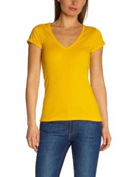 Petit Bateau T-Shirt à Manches Courtes et Col V Cote Light – Femme Petit Bateau T-Shirt à Manches Courtes et Col V Cote Light – Femme