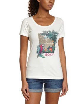 Roxy Good Looking Flag B Screenline T-Shirt Femme Sea Roxy Good Looking Flag B Screenline T-Shirt Femme Sea