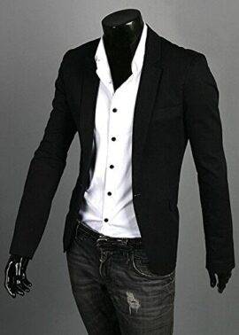 SODIALR-Hommes-Elegants-Casual-Mince-Fit-Un-bouton-Costume-Blazer-Manteau-Vestes-Noir-M-0-0