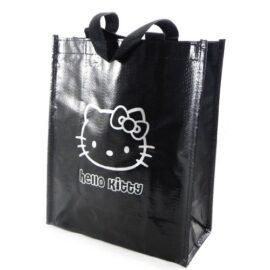 Sac Shopping « Hello Kitty » noir Sac Shopping « Hello Kitty » noir