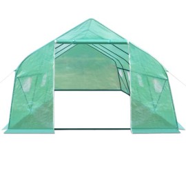 Serre de jardin – tente tunnel bâche – culture potager jardinier -600 x 300 x 200 cm superficie 18m² Serre de jardin – tente tunnel bâche – culture potager jardinier -600 x 300 x 200 cm superficie 18m² 3