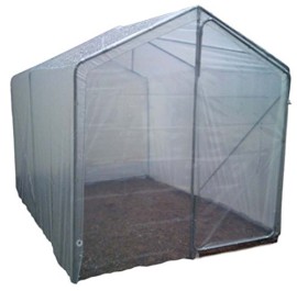 Serre tunnel de 6 m² avec tubes en acier galvanisé, 200 x 300 x 150/220 cm -PEGANE- Serre tunnel de 6 m² avec tubes en acier galvanisé, 200 x 300 x 150/220 cm -PEGANE-