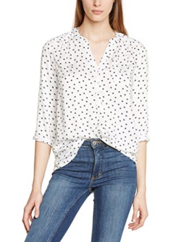 Tom Tailor Denim AOP – Blouse – Taille loose – Manches longues – Imprimé – Femme Tom Tailor Denim AOP – Blouse – Taille loose – Manches longues – Imprimé – Femme 2