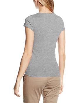 United-Colors-of-Benetton-Cotton-V-Neck-T-Shirt-Manches-Courtes-Manches-Courtes-Femme-0-0