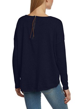 Vero-Moda-Macro-Macro-Ls-Pull-Uni-Col-rond-Manches-longues-Femme-0-0