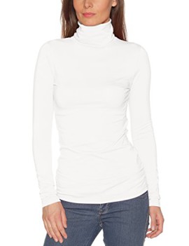 Vero Moda Vmmaxi My Ls Rollneck Noos – T-shirt – Uni – Manches longues – Femme Vero Moda Vmmaxi My Ls Rollneck Noos – T-shirt – Uni – Manches longues – Femme