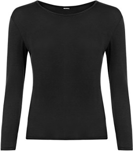 WearAll – Haut simple à manches longues avec un col rond – Hauts – Femmes – Grandes tailles 44 à 48 WearAll – Haut simple à manches longues avec un col rond – Hauts – Femmes – Grandes tailles 44 à 48