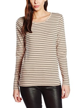 edc by Esprit gestreift – T-shirt à manches longues – Femme edc by Esprit gestreift – T-shirt à manches longues – Femme