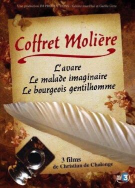 MOLIERE – Coffret 3 DVD : Le malade imaginaire, Le bourgeois gentilhomme, L’avare MOLIERE – Coffret 3 DVD : Le malade imaginaire, Le bourgeois gentilhomme, L’avare