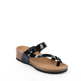 Ideal-Shoes-Nu-pieds-style-orthopdique-Kahina-0
