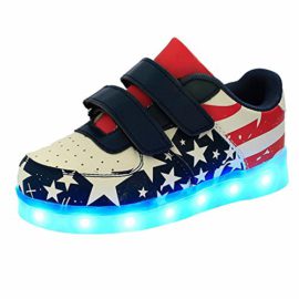 LED Chaussures Enfants/Adulte lumineuses Glow Chaussures Flag LED lumières Chaussures lumières velcro chaussures lumineuses Haute Qualité LED Chaussures Enfants/Adulte lumineuses Glow Chaussures Flag LED lumières Chaussures lumières velcro chaussures lumineuses Haute Qualité 2