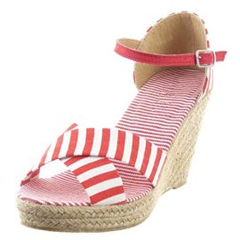 Sopily-Chaussure-Mode-Espadrille-Sandale-Plateforme-hauteur-cheville-femmes-corde-Lignes-Talon-compens-plateforme-95-CM-Rouge-0-1