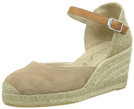 Unisa Caceres Kid Suede, Espadrilles femme Unisa Caceres Kid Suede, Espadrilles femme