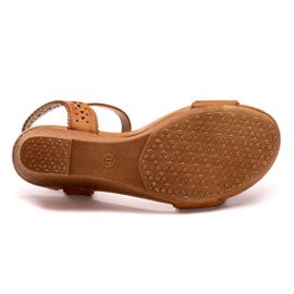 Alexis Leroy Eté Boucle laser-cut bout ouvert Sandales Compensées femme Alexis Leroy Eté Boucle laser-cut bout ouvert Sandales Compensées femme 4