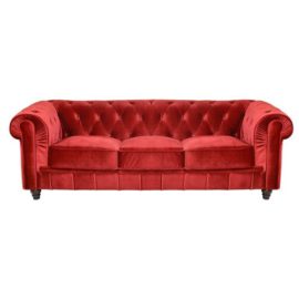 CANAP-3-PLACES-VELOURS-ROUGE-CHESTERFIELD-0