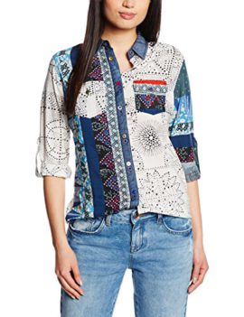 Desigual-Marte-Chemisier-Taille-normale-Manches-longues-Femme-0