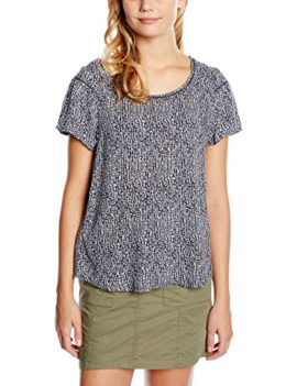 Esprit-EDC-046CC1F004-Blouse-Imprim-Manches-courtes-Femme-0